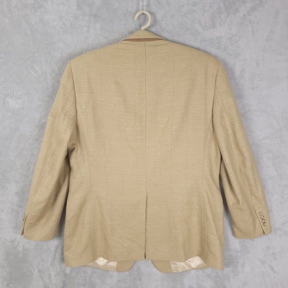Brooks Brothers blazer jacket 46 L vintage union made Brown wool Blend - Picture 4 of 16